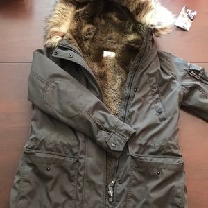 hunter green winter jacket